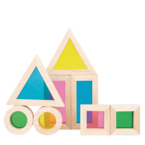 Rainbow Sensory Blocks, 12 Piece Set