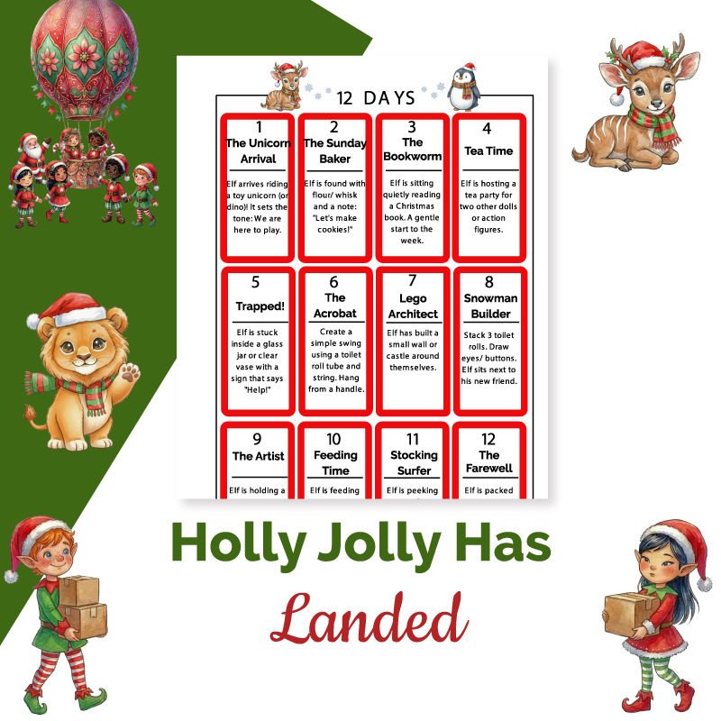 Team Holly Jolly 12 Day Count Down