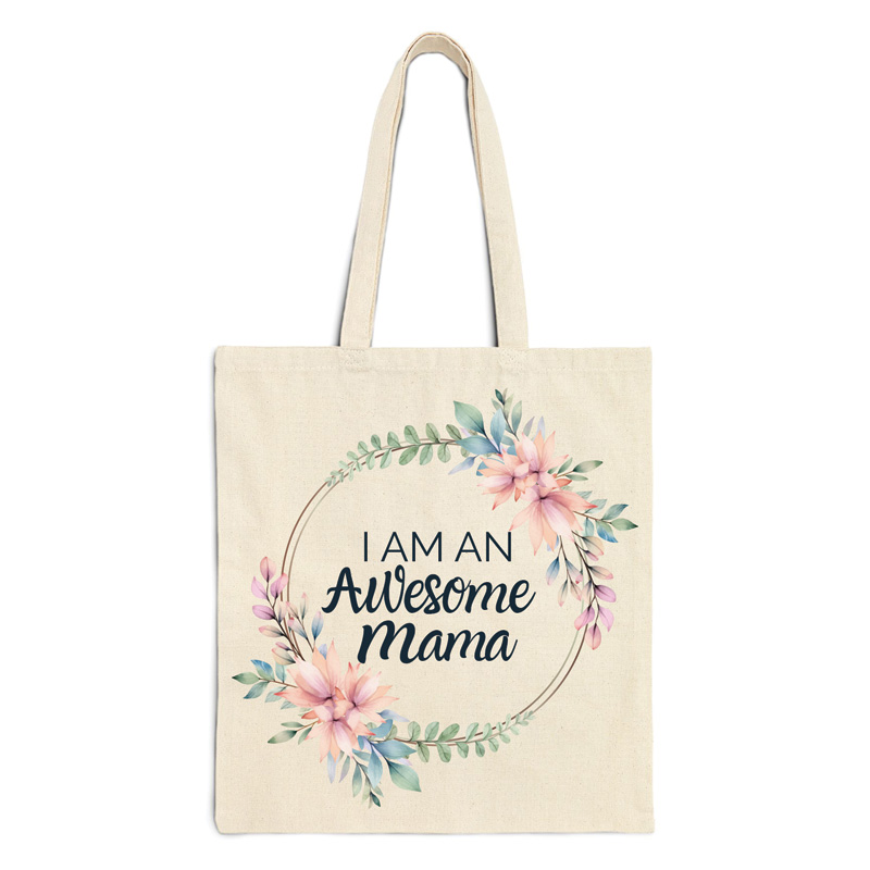 I Am an Awesome Mama Tote Bag - Image 2