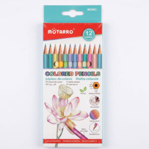 Motarro Pastel Coloured Pencils – 12 Pack