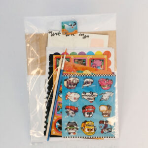 Kids busy pack refill kit with stickers and activity sheets