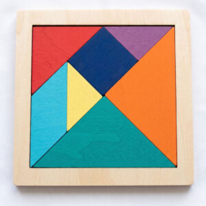 Wooden Geo Puzzle for Kids