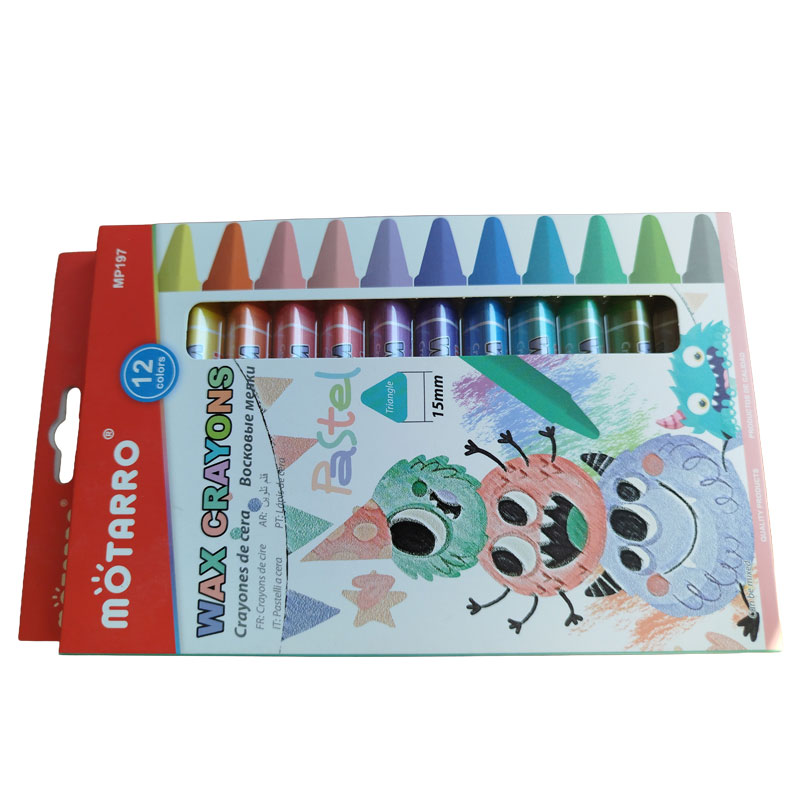 Motarro Wax Crayons – 12 Pack - Image 2